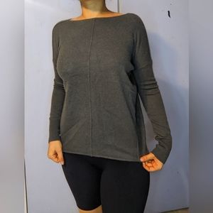 Anthropologie open-back sweater 100% cashmere